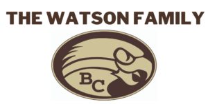The Watson Family with the Beca logo