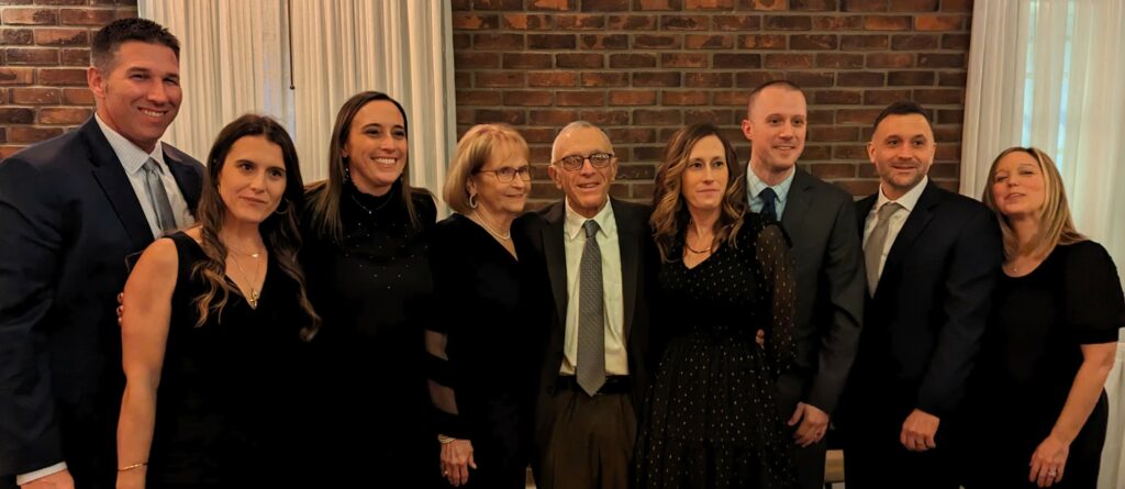 The Grasso family at the Golden Gala 2024