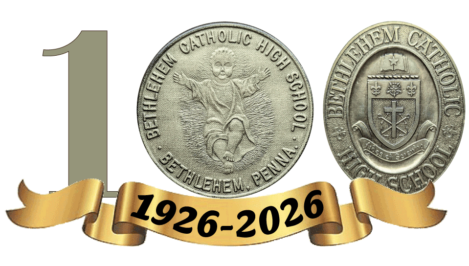 Image of the Bethlehem Catholic 100 Celebration coin